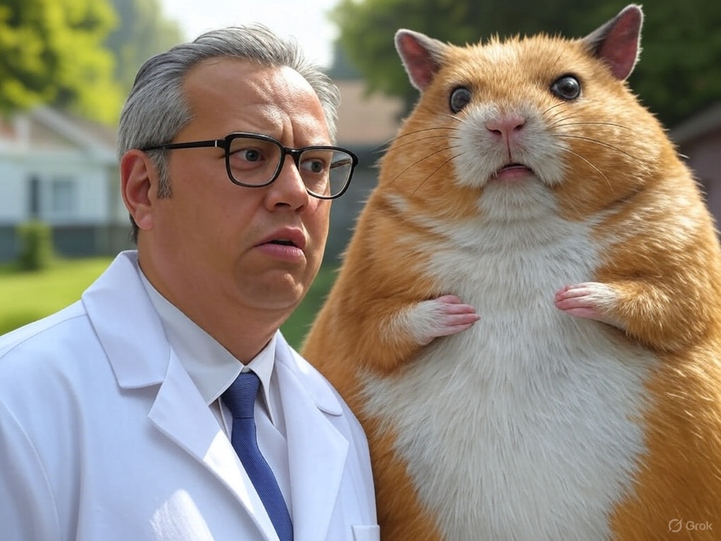 I tried to clone a cat. It turned out to be a hamster the size of a horse. He named him Fluffy Godzilla. The neighbors didn't appreciate it.

#madscientists
<a href="/madscientists_x/">Mad Scientists 🧪</a>