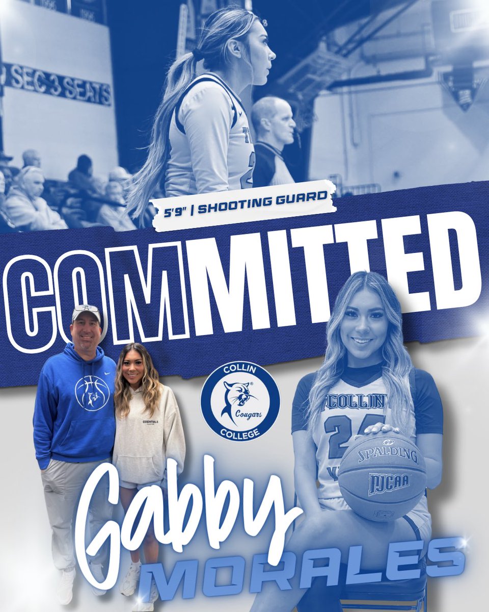 Gabby Morales (@gabby_morales33) on Twitter photo I had a great visit at <a href="/collin_wbb/">Coach Allen Collin College WBB</a> . Excited to be a Cougar. <a href="/HigherGoalsHoop/">Higher Goals (Official Member of Select 40)</a> <a href="/coachxnessa/">Coach Nessa Jones</a> <a href="/BRYANT_TAYLOR2/">COACH B</a> <a href="/CoachKBryson24/">Coach K. Bryson</a> I had a great visit at <a href="/collin_wbb/">Coach Allen Collin College WBB</a> . Excited to be a Cougar. <a href="/HigherGoalsHoop/">Higher Goals (Official Member of Select 40)</a> <a href="/coachxnessa/">Coach Nessa Jones</a> <a href="/BRYANT_TAYLOR2/">COACH B</a> <a href="/CoachKBryson24/">Coach K. Bryson</a>