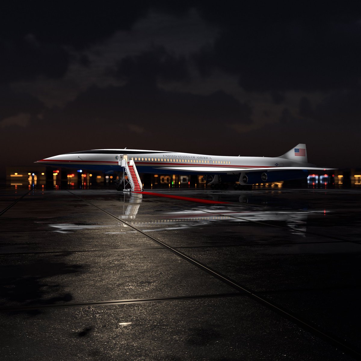 The supersonic race is on! Which airplane will fly first?

Made in China                              Made in America