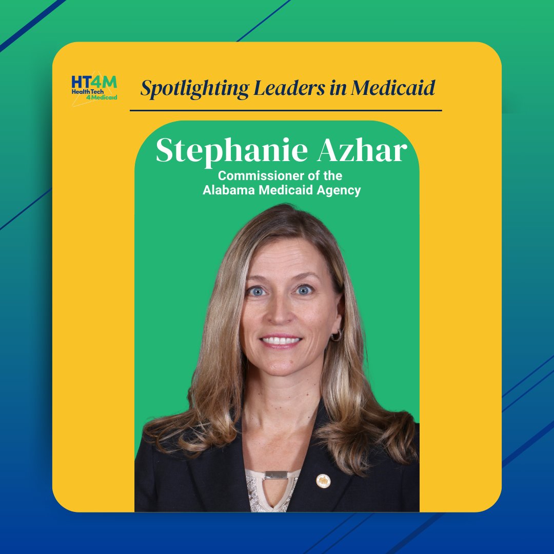 🌟 Medicaid Leader Spotlight: Stephanie McGee Azar 🌟
Appointed as Commissioner of the Alabama Medicaid Agency in May 2012, Stephanie McGee Azar has been a transformative leader in shaping the state's Medicaid program.
