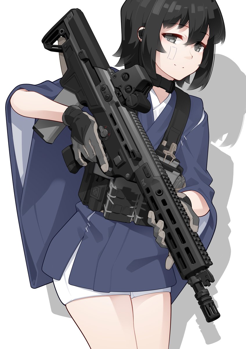 Vec_tor_ek's tweet image. Nana testing a mysterious new bullpup 🥰