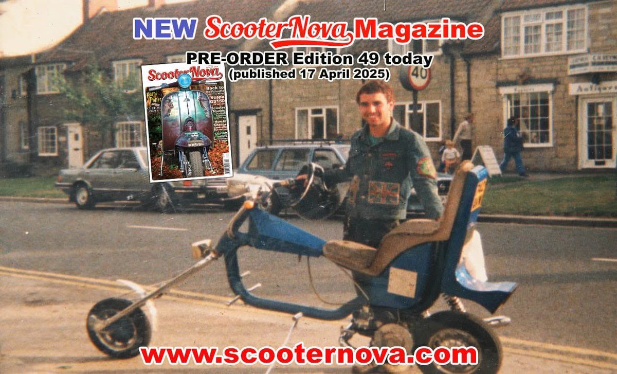 Fancy some 70s/80s nostalgia and brand new show-winners? 
 You’ll find all this and more exclusively in the May/June 2025 edition of ScooterNova magazine that is now at the printers.  #lambretta #vespa Pre-order your copy at scooternova.com/shop