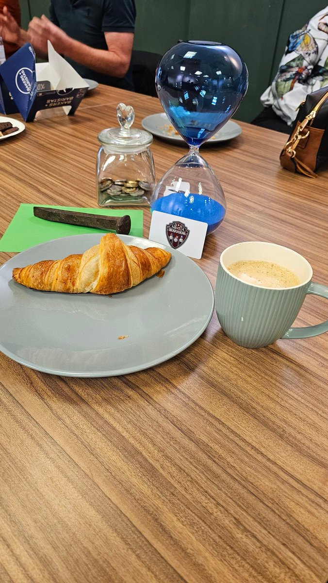 SAWUK_'s tweet photo. #Networking #Coffee #Croissant #hourglass https://t.co/XBx9HwkWHO