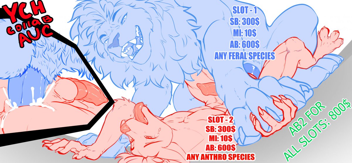 Look at this AMAZING ych
another collab with my friend <a href="/magayser/">Magzi 🍇🔞 (COMMS ARE OPEN)</a>

see info here: furaffinity.net/view/60516595/

#ych #furry