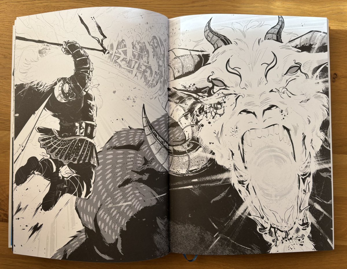 bensoKodama's tweet photo. Finalizado el periplo de #Alkaios
Una aventura increíble de 2 tomos donde @adrianBcomics lo ha dado todo.
No se limita a deleitar con su fantástico arte, sino que arriesga, experimenta y juega con un lector que no puede sino alucinar página tras página.
Espectacular 🙌🏻 https://t.co/WwfMeLtLZa
