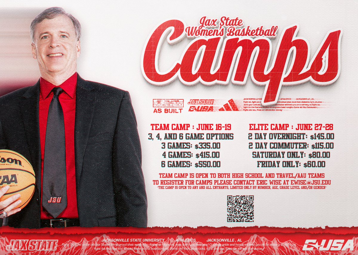 🚨 𝗖𝗔𝗠𝗣 𝗦𝗘𝗔𝗦𝗢𝗡'𝗦 𝗔𝗣𝗣𝗥𝗢𝗔𝗖𝗛𝗜𝗡𝗚 🚨

Camp dates are here and registration is open!

We can't wait to see you there! 👀

#StayCocky🐔 | #FearTheBeak👌