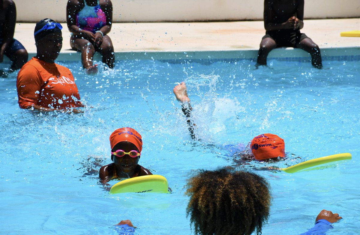 OneEleuthera's tweet photo. Summer isn’t here yet, but at OEF, we’re already thinking about what matters most: keeping our communities safe. ☀️
We’re proud to have equipped so many children and adults across South Eleuthera with lifesaving swimming skills through our FREE “Learn to Swim” program! 🏊‍♂️💙👧🏾👦🏼 https://t.co/UdMwqijvE1