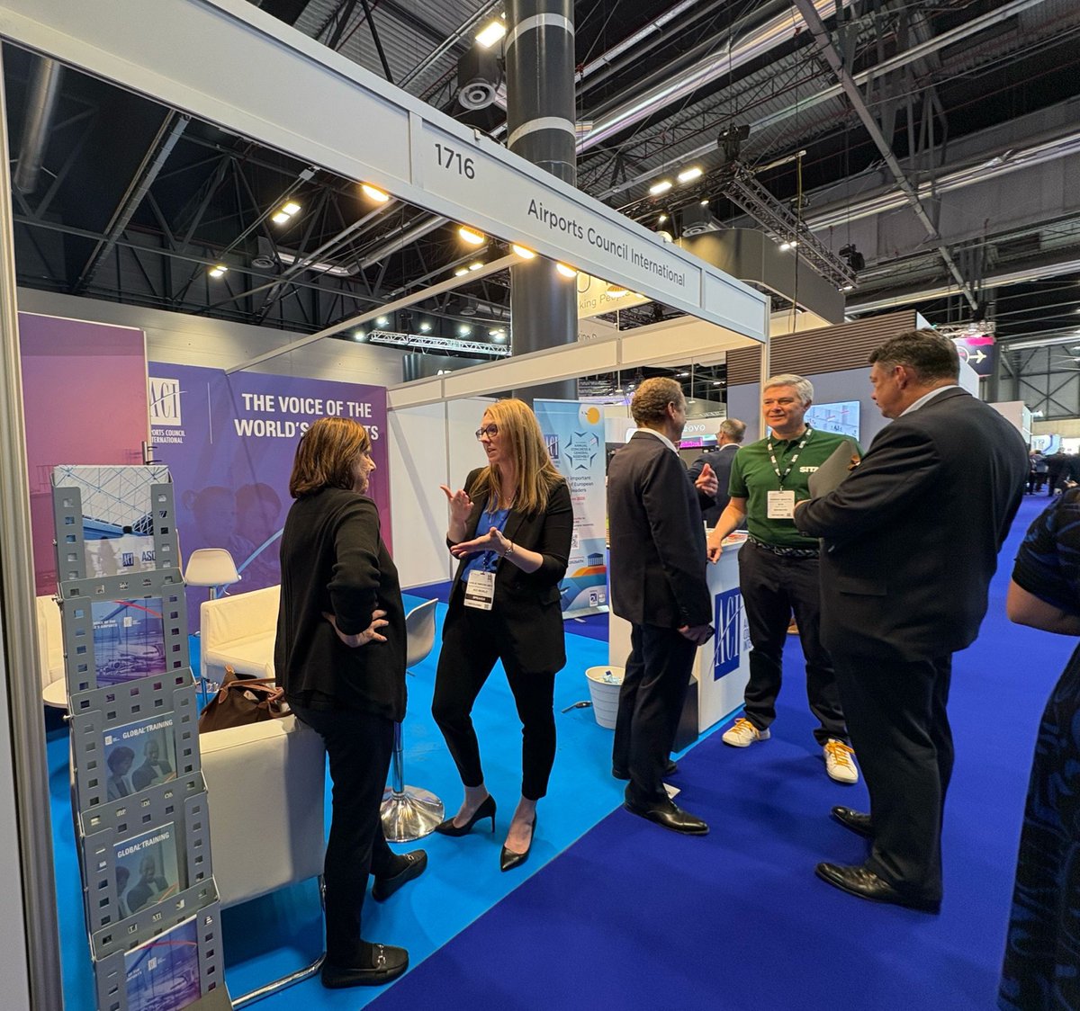 ACIWorld's tweet photo. 🔴 Thank you to everyone who visited the ACI World booth at #PTExpoConf!
We’re proud to represent the voice of the world’s airports and connect with industry leaders. https://t.co/5s6bTRgzWn