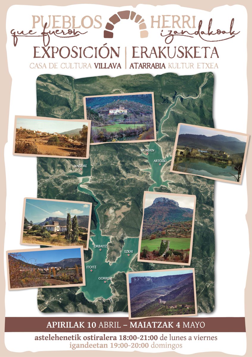 Akinaiz's tweet photo. 🖼Herri izandakoak 
       Erakusketa 
          #Atarrabia 
📍Kultur Etxea https://t.co/iJTgCOy6m9