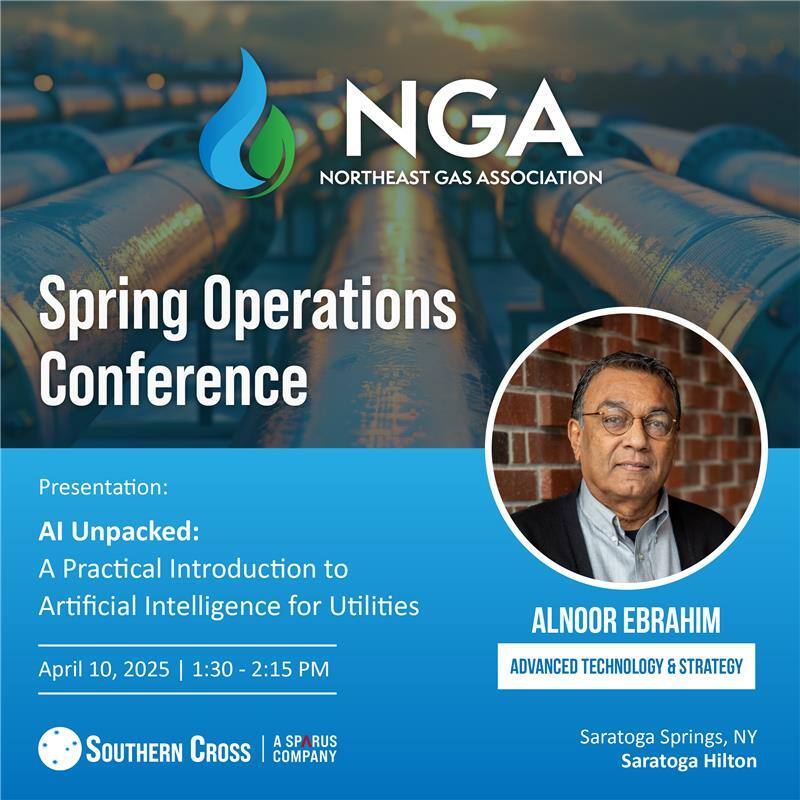 SparusHoldings_'s tweet image. Join us as Alnoor Ebrahim takes the stage for a special presentation:
&quot;AI Unpacked: A Practical Introduction to Artificial Intelligence for Utilities&quot; on April 10, 1:30–2:15 PM
 
#SouthernCross #NGAConference2025 #AIForUtilities #NextGenUtilities #SparusHoldings