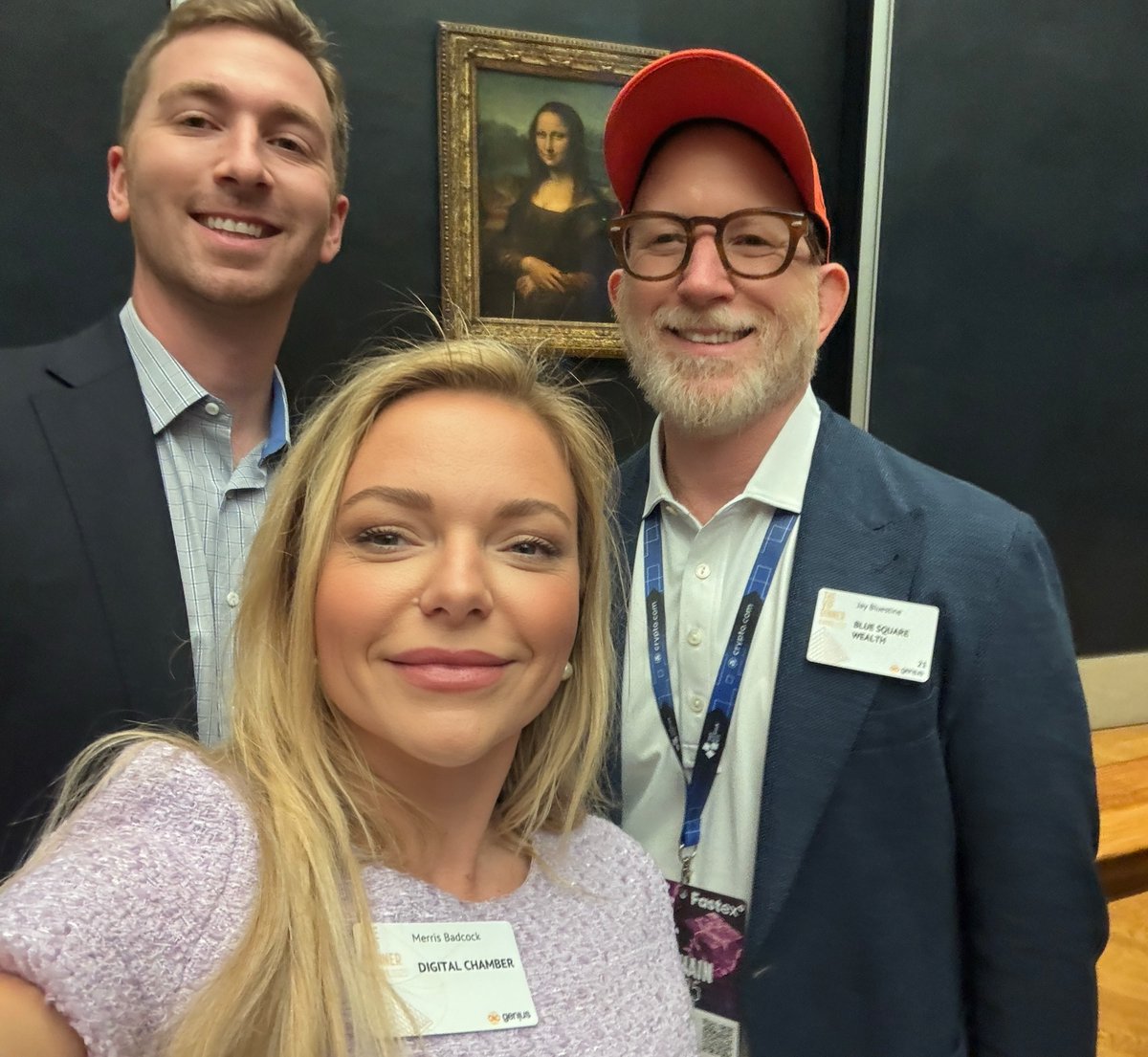 The Digital Chamber (@digitalchamber) on Twitter photo 🇫🇷 Bonjour from France! TDC's <a href="/CodyCarboneDC/">Cody Carbone</a> & <a href="/MerrisBadcock/">Merris Badcock</a> traveled across the pond for <a href="/ParisBlockWeek/">Paris Blockchain Week</a>. We had a fantastic time connecting with <a href="/dtapscott/">Don Tapscott</a> and <a href="/montymetzger/">Monty Metzger</a> at <a href="/TheSandboxGame/">The Sandbox</a> event and exploring the Louvre Museum with <a href="/jay_bluestine/">Jay Bluestine</a>. 🇫🇷 Bonjour from France! TDC's <a href="/CodyCarboneDC/">Cody Carbone</a> & <a href="/MerrisBadcock/">Merris Badcock</a> traveled across the pond for <a href="/ParisBlockWeek/">Paris Blockchain Week</a>. We had a fantastic time connecting with <a href="/dtapscott/">Don Tapscott</a> and <a href="/montymetzger/">Monty Metzger</a> at <a href="/TheSandboxGame/">The Sandbox</a> event and exploring the Louvre Museum with <a href="/jay_bluestine/">Jay Bluestine</a>.