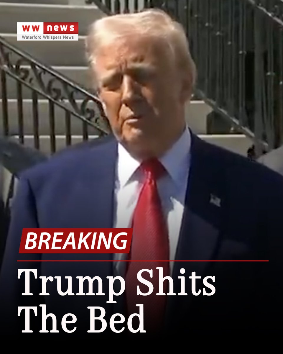 Bill_Badbody's tweet photo. BREAKING: Trump Shits The Bed https://t.co/hJuidPqAUn
