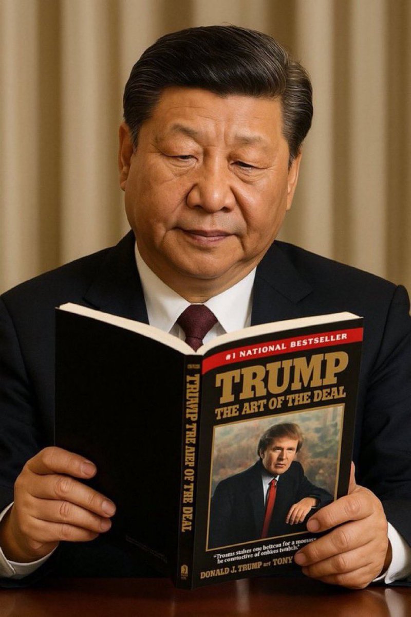 StarrAli001's tweet image. President Xi right now…