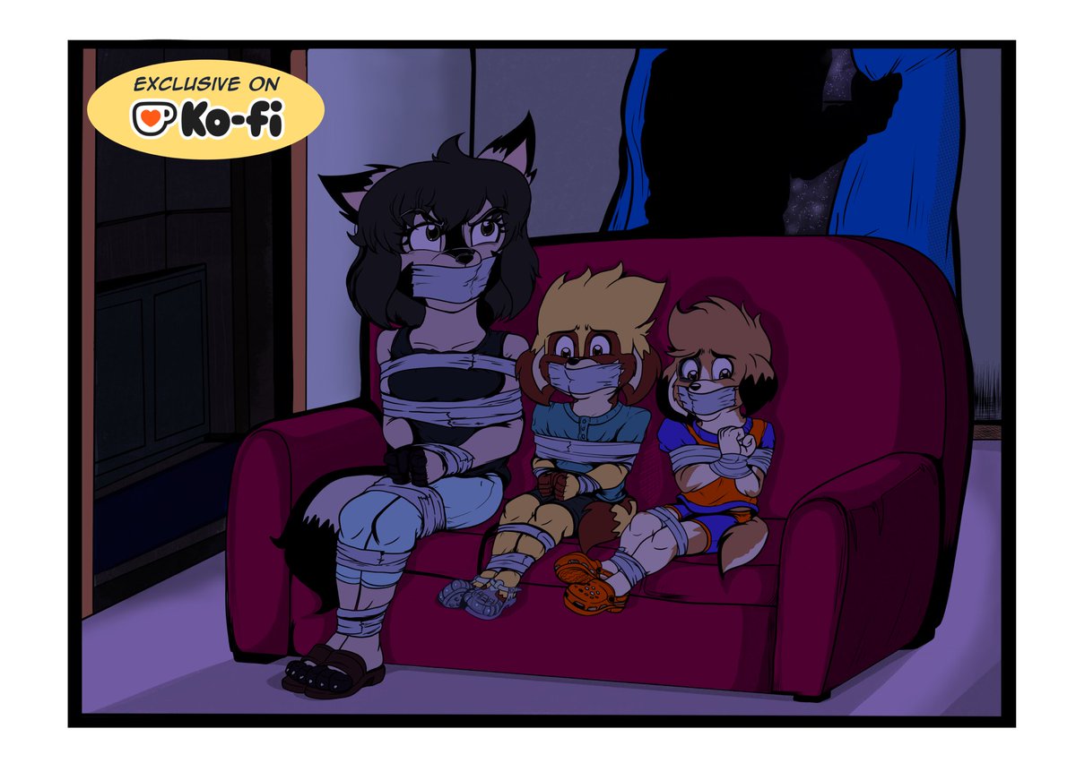 The Oliver’s are having a little Home Invasion Problem…

KoFi Exclusive with variants for subs. and even one time donations :
ko-fi.com/album/Exclus...

#webcomics #originalcharacters #artwork #damselsindistress #ducttape #kofi #oc #procreate