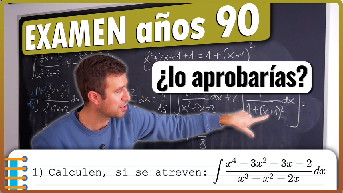 Así era un examen de matemáticas hace 30 años 👉👉youtu.be/A_zfkVJ9U48