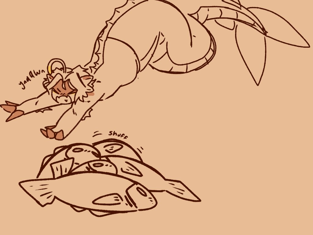 mik3ytism's tweet photo. got bored.. crittertoby shenanigans
(critterbastian belongs to @officiallyollo!!)
#glowfish #trinketsandtrades https://t.co/FREnphxN9s
