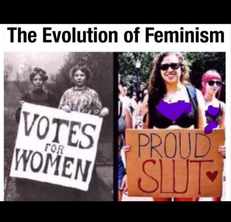 trad_rebel's tweet photo. @LibertyCappy The fruits of feminism… https://t.co/hWxGqWqvoN