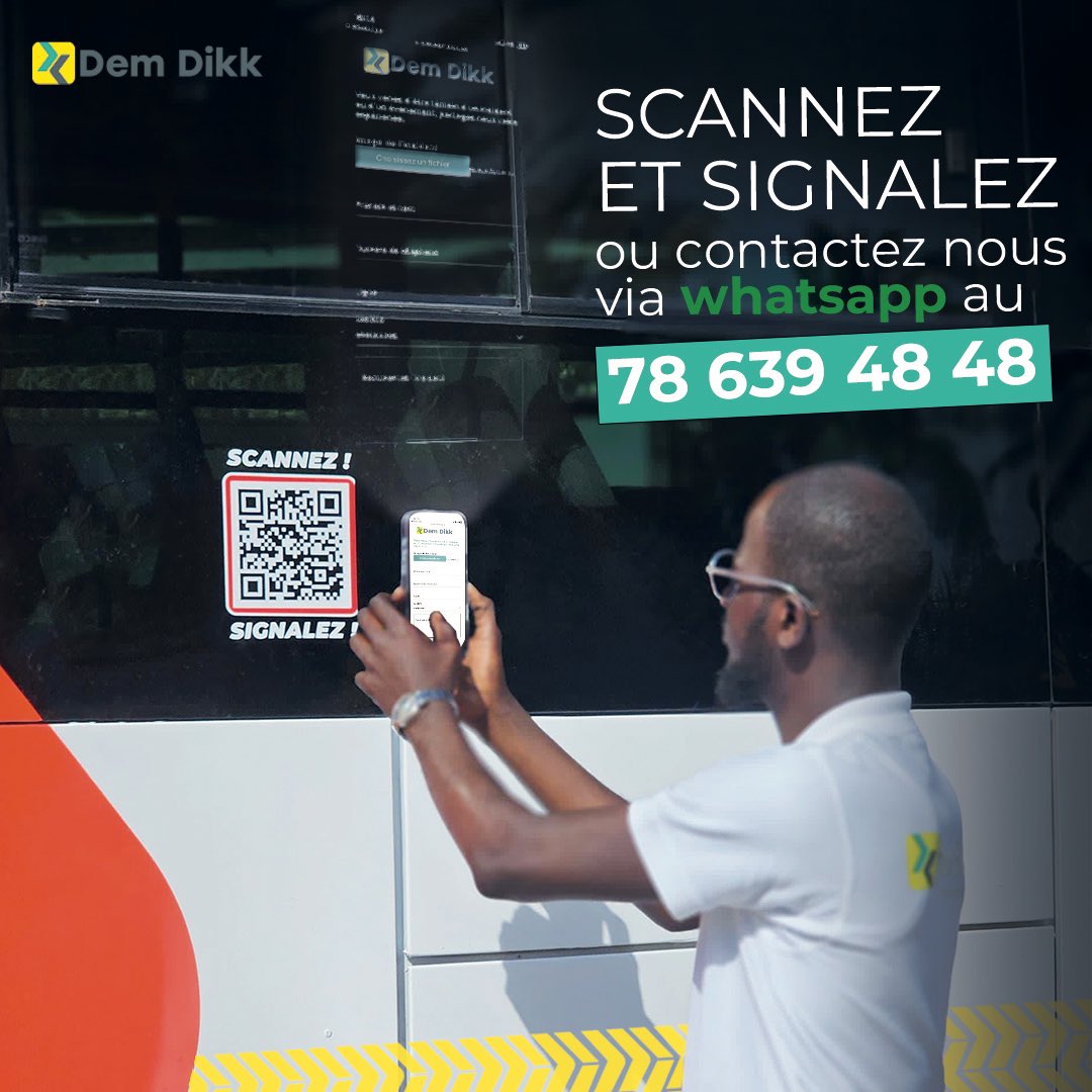 dakardemdikk1's tweet photo. Avez-vous rencontré un problème lors de votre trajet ?

Nous sommes à votre écoute ! Découvrez notre nouvelle plateforme de signalement, conçue pour recueillir vos retours et améliorer votre expérience. https://t.co/Uq5nytw5Ff