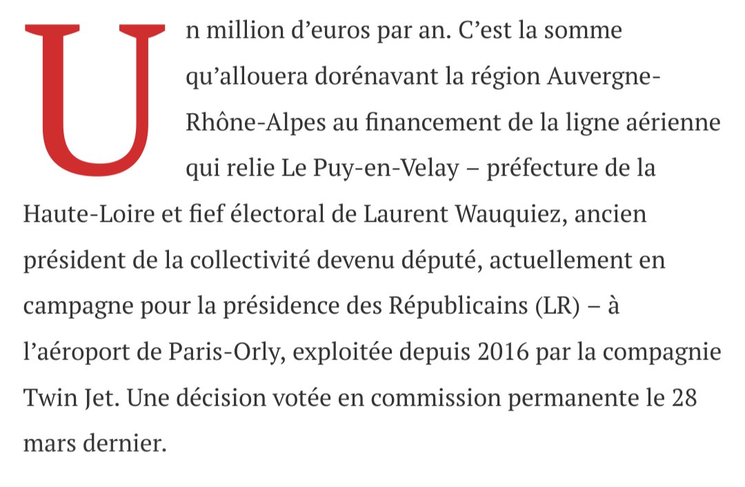Nain_Portekoi's tweet photo. C'est sûrement un hasard si l'homme politique qui gaspille un million d'euros d'argent public pour maintenir une ligne aérienne inutile entre Paris et Le Puy-en-Velay travaille à Paris mais habite au Puy-en-Velay.
Oui... c'est sûrement un hasard. https://t.co/YCK1ZZys8C