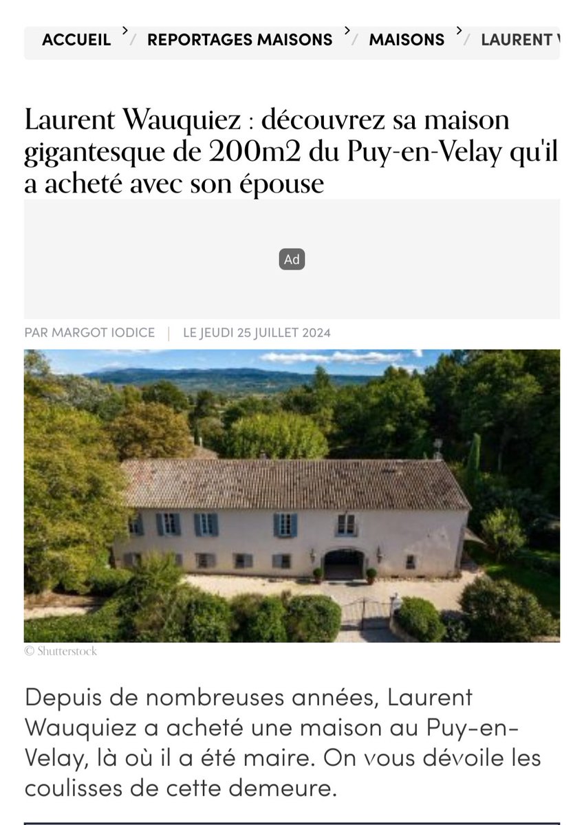 Nain_Portekoi's tweet photo. C'est sûrement un hasard si l'homme politique qui gaspille un million d'euros d'argent public pour maintenir une ligne aérienne inutile entre Paris et Le Puy-en-Velay travaille à Paris mais habite au Puy-en-Velay.
Oui... c'est sûrement un hasard. https://t.co/YCK1ZZys8C