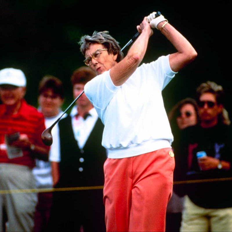 LPGA's tweet photo. Mickey Wright donated the entirety of her belongings to the USGA Golf Museum and Library following her passing in 2020

Her legacy lives on and you can see some of the artifacts from her collection here #LPGA75

MORE ⬇️ https://t.co/F6tGUx5CGN