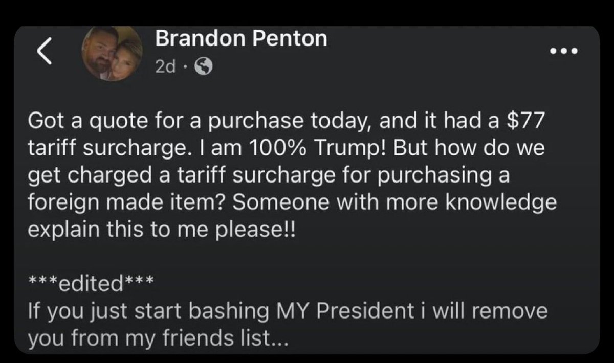 JonnyLindsay's tweet photo. @Maniscalco23 @TrumpDailyPosts https://t.co/28tUdyPxgc