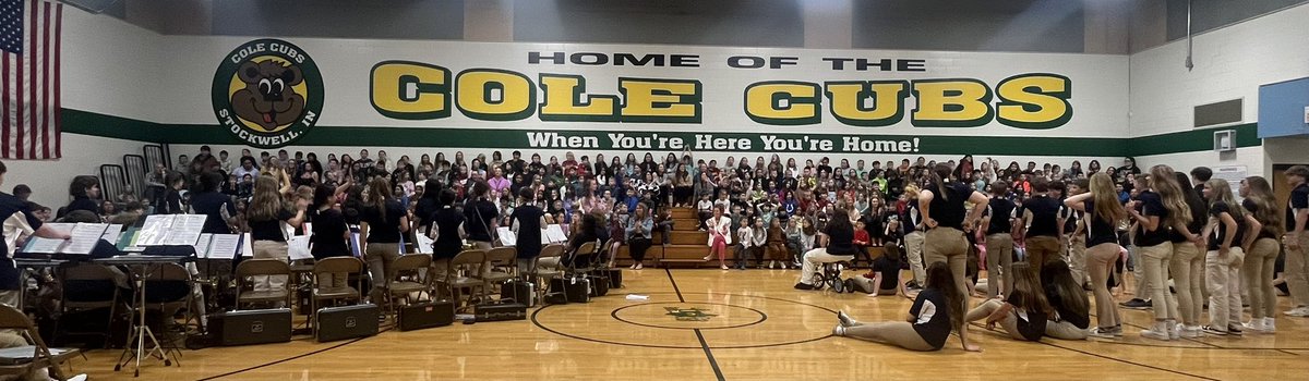 WMS_Mustangs's tweet photo. Thank you Dayton and Cole 5th grade!  Always fun to start the transition to Wainwright conversation!  WMS choir and band did outstanding, and was easy to tell this incoming 6th grade group will be a fantastic group of students! https://t.co/BnxKrw3o0u