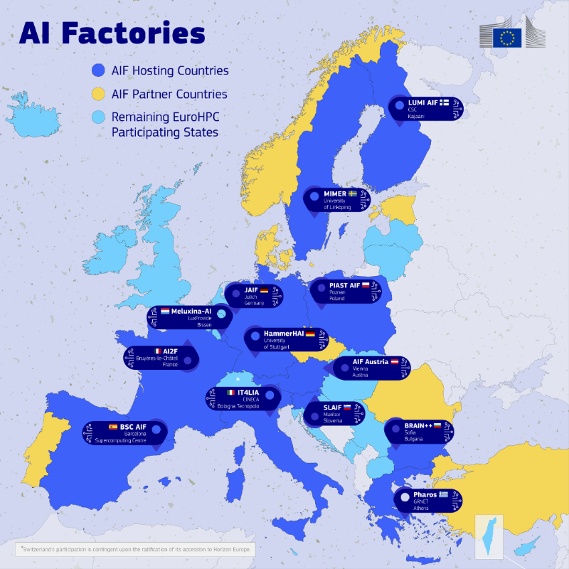 EU_Commission's tweet photo. What if the next big AI breakthrough came from Europe?

Today we announced an ambitious AI Continent Action Plan to make this happen ↓