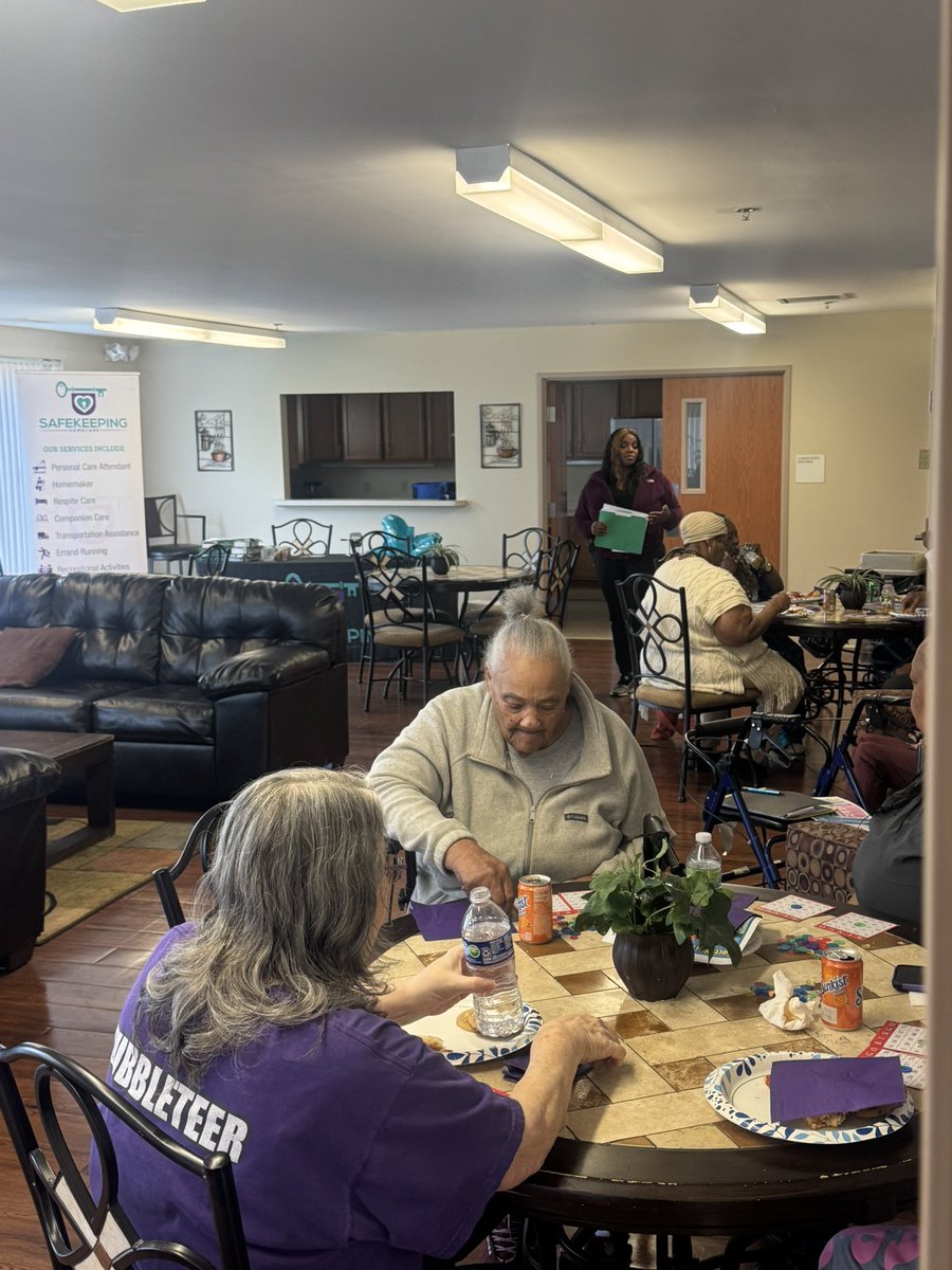 safekeeping317's tweet photo. We had such a heartwarming time hosting a Lunch &amp; Learn and playing Bingo with the wonderful residents in our community! At Safekeeping Homecare, we’re not just here to provide care — we’re here to build connections and bring joy to those we serve.

Thank you to everyone who came https://t.co/21avGC3rfp