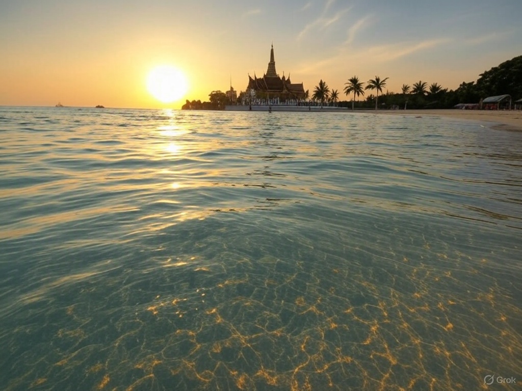 SMSSWE's tweet photo. Guess where this is? I’d love to book a trip here with @travalacom — crystal waters, golden temples, and endless vibes. #TravelWithCrypto #CryptoGivebacks #Travala #Wanderlust #AdventureAwaits - https://t.co/MPyTuz8T99 https://t.co/AAQDT634SB