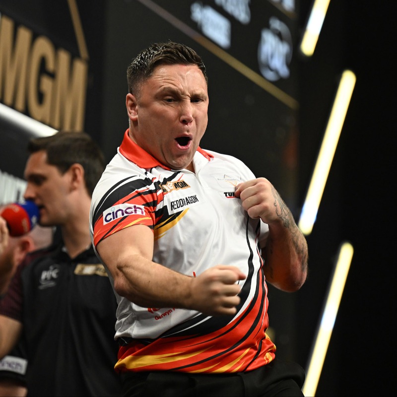 OfficialPDC's tweet photo. Gerwyn Price defied a spectacular fightback from Josh Rock to clinch his third PDC ranking title of 2025 in Leicester on Wednesday! 🏆