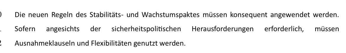 Remember that German fiscal sea change, bazooka or whatever you came up with? Today’s coalition deal contains commitment to strictly adhere to the eu fiscal rules. Curtails odds of sustained deficits of &gt;3% or debt surging to anywhere close to what some worried about