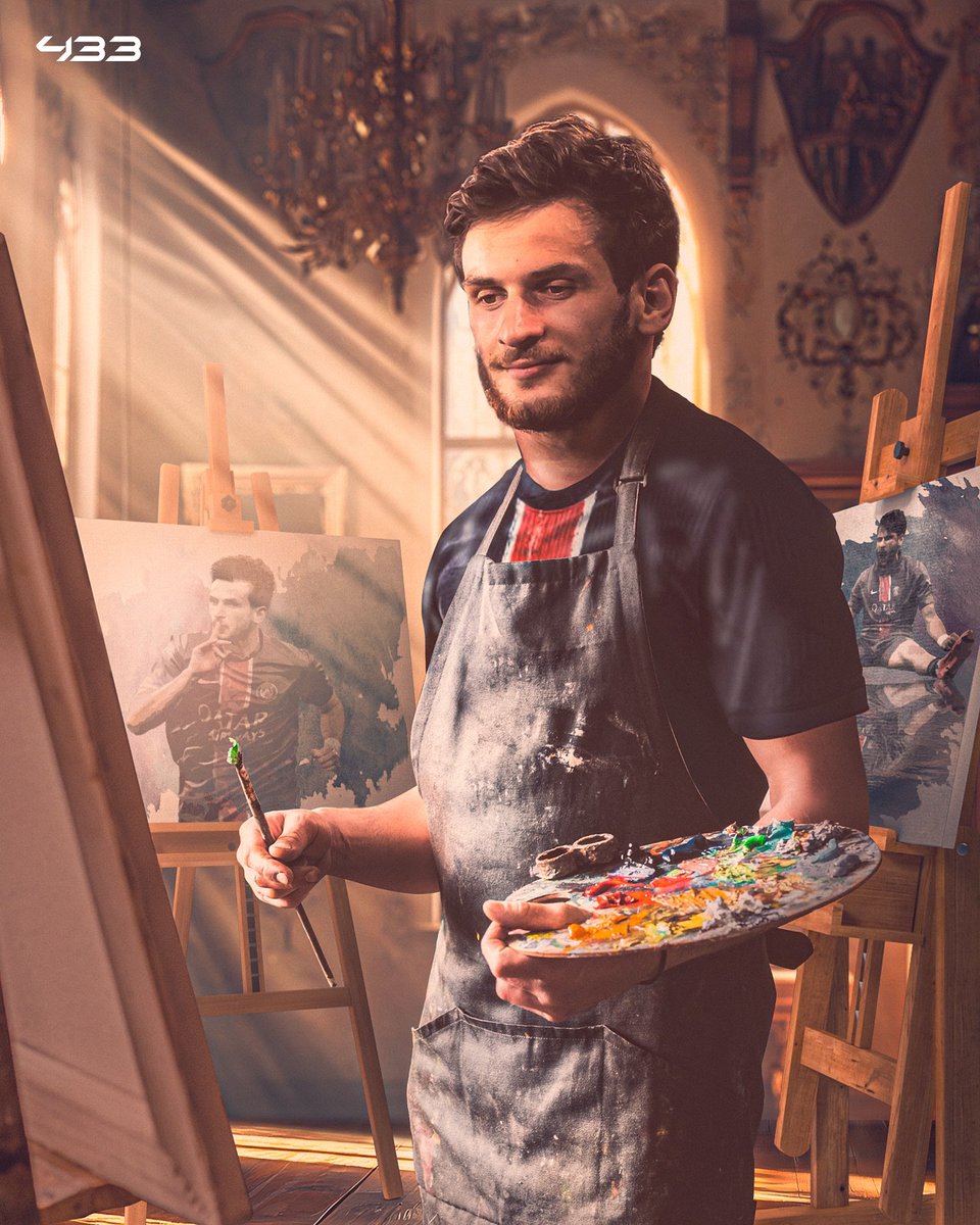 YOU ARE WATCHING AN ARTIST AT WORK 🎨👨‍🎨