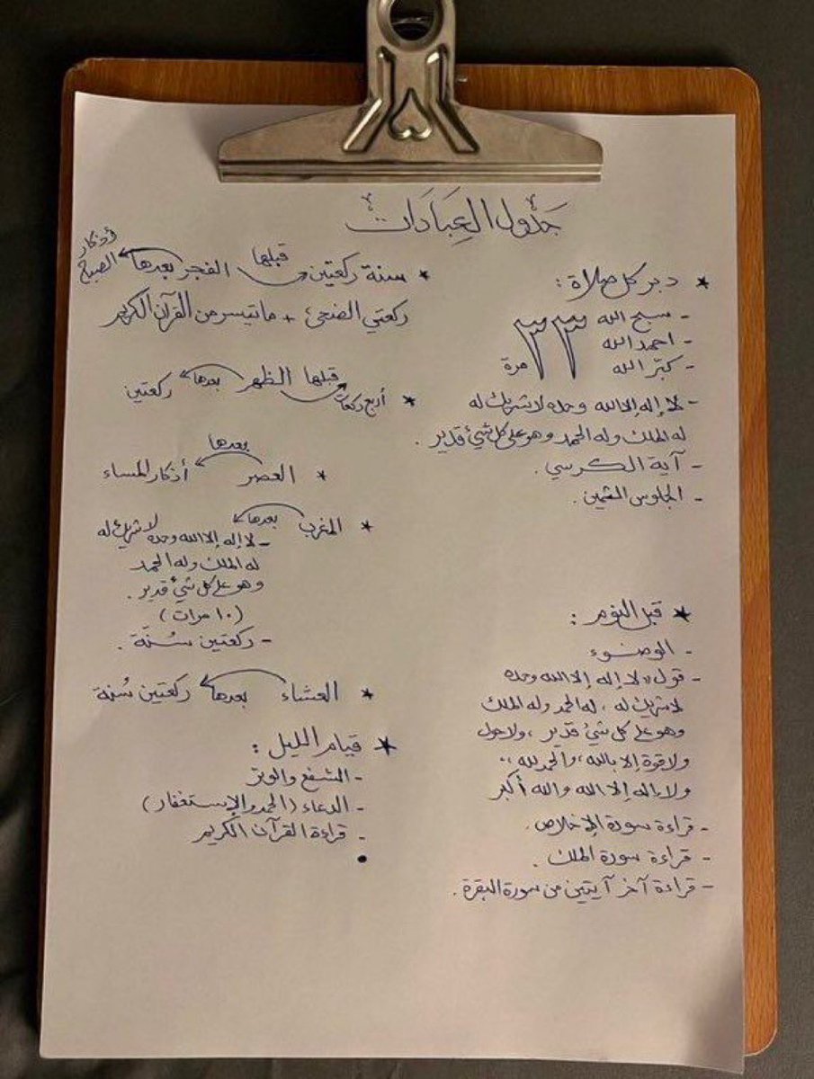 nl87_'s tweet photo. هالجدول خلوه خلفية لجوالاتكم وألتزموا فيه اذا تبون راااحة نفسية حتى لو تنقلب الدنيا حولكم مايأثر بمزاجكم شيء https://t.co/xrBxGI8vOc