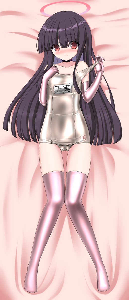 ぴっちりスク水正実モブちゃんです(*'ω`*)
旧スクール水着も似合いそうだったので着せてみました🤤 