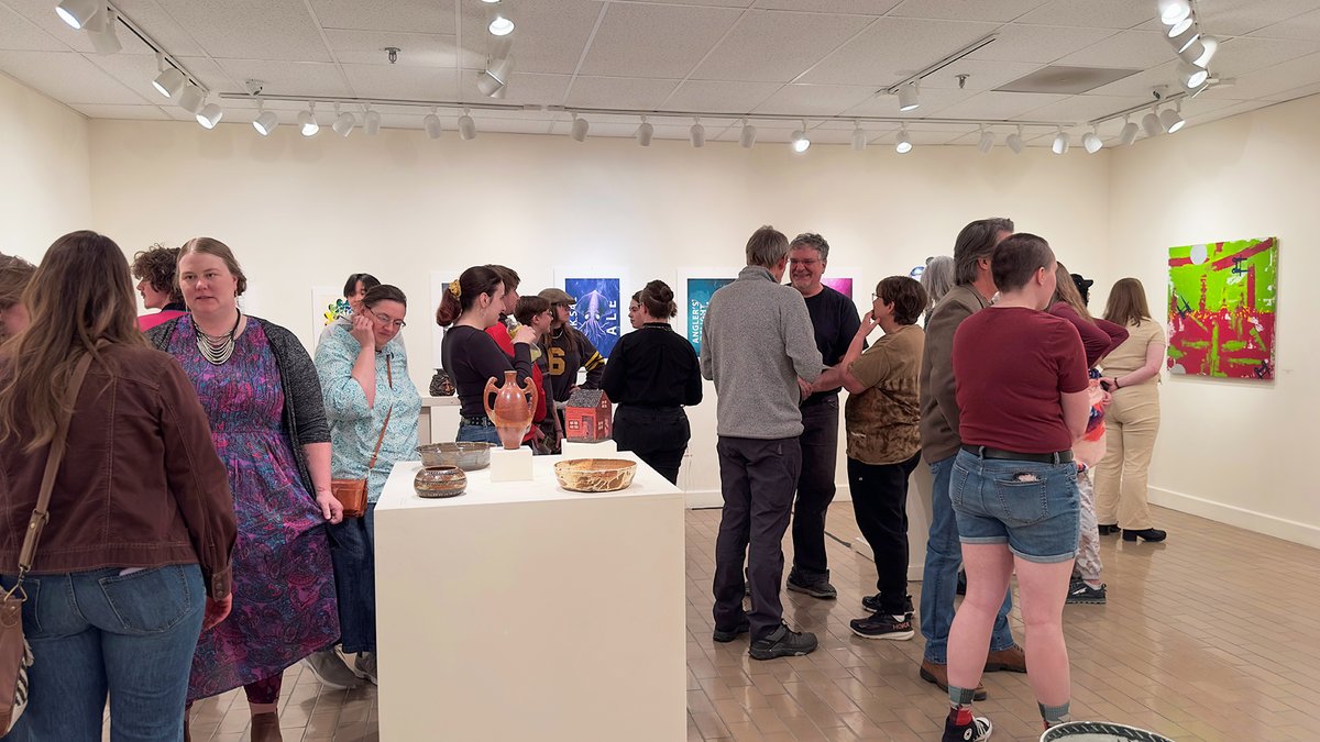 The 2025 Juried Student Art &amp; Design Exhibit opens in the Northwest Gallery on Tue., Apr. 22, with an opening reception scheduled for Apr. 24 from 5-7 p.m. The gallery is located inside the Cabre Building, and this event is free and open to the public. tinyurl.com/288pyywk