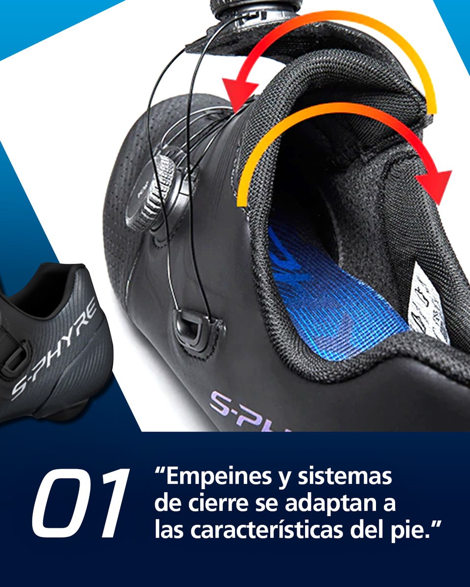 Shimanoven's tweet photo. De nada sirven zapatillas bonitas, cuando necesitas que cada gota de sudor sume.
Incrementa los vatios, protege tus pies y aumenta tu resistencia en competencia.
¿Qué esperas para elevar tu nivel en la ruta?
#ShimanoRoad #ShimanoDynalast #FindYourFast #ShimanoFusionConcept https://t.co/ZL7CEzxseY