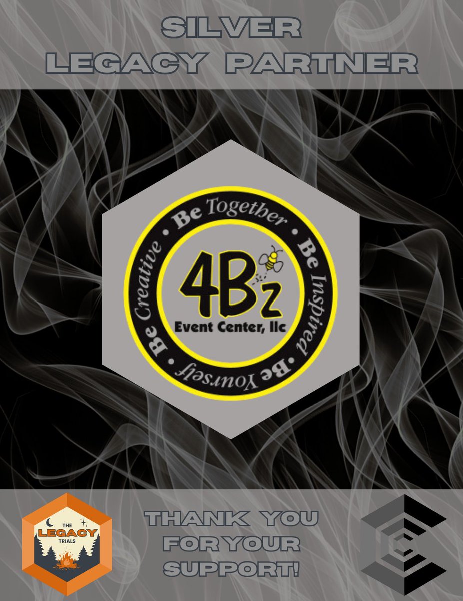 CharityTrials's tweet photo. This week, we’re excited to celebrate one of our incredible Legacy Partners: 4 B'z Event Center. Their support is helping bring The Legacy Trials to life, and we’re so grateful for their partnership.

Want to become a Legacy Partner? There’s still time! Reach out for more info. https://t.co/JB20N1Wf1V