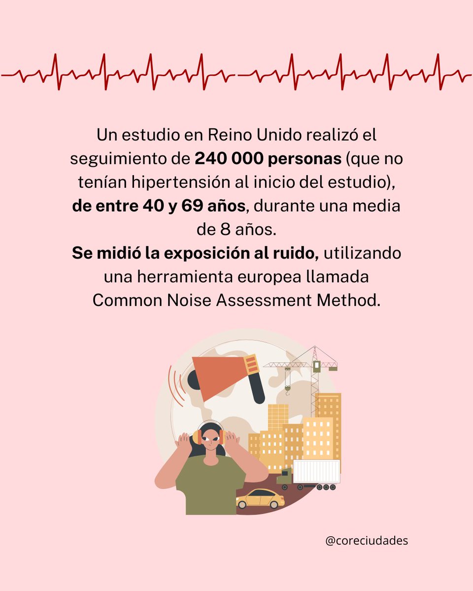 🔊 ¿Y si el ruido del tráfico fuera más que una molestia? Puede que estés viviendo con un enemigo invisible… y no lo sepas. En nuestra nueva publicación te contamos cómo el ruido cotidiano puede afectar tu salud cardiovascular, y por qué es urgente repensar nuestras ciudades.