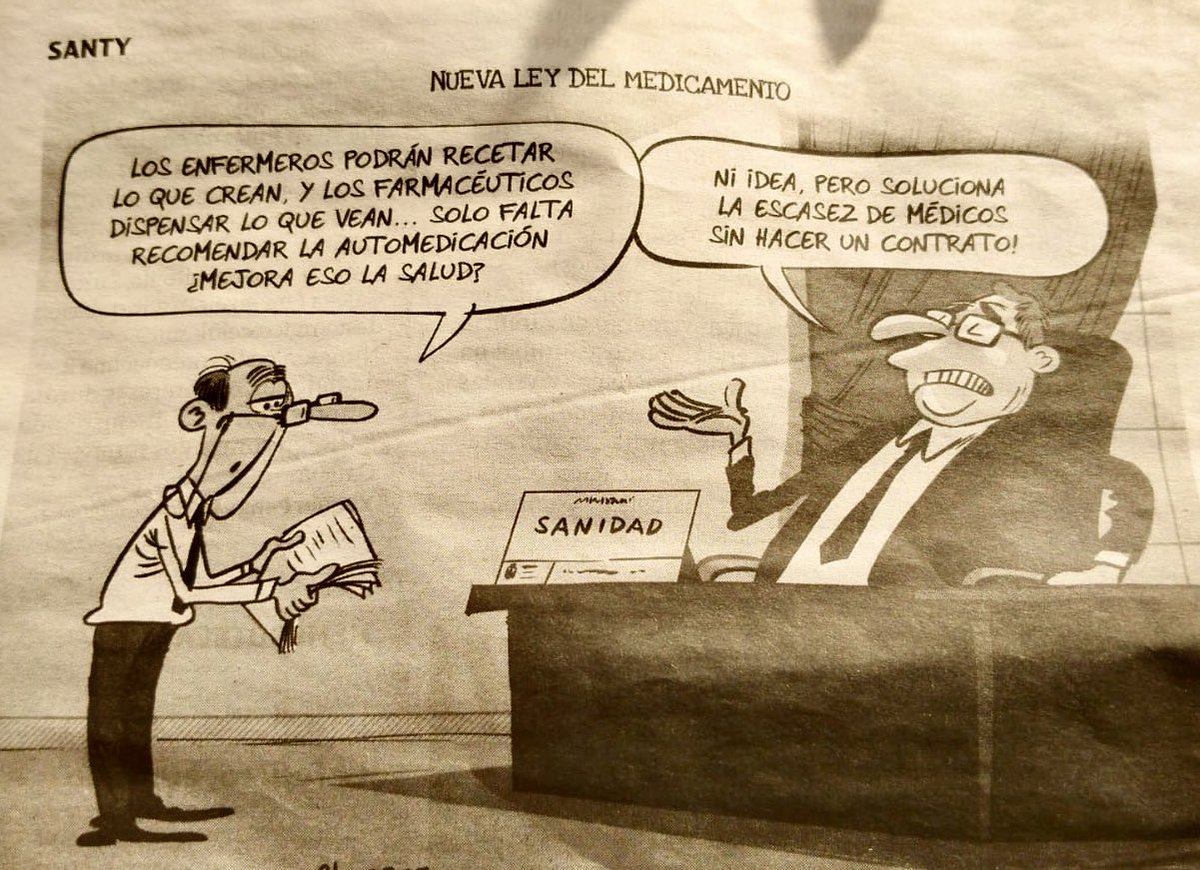 Ya tienen la solución para no necesitar mejorar las condiciones laborales de los médicos para evitar que se vayan. Y según la ministra se ahorra, puede que en pensiones. 🤷

<a href="/cesm_sindicatos/">CESM</a> <a href="/DrMiguelLazaro/">Miguel Lázaro</a> <a href="/mariajocesm/">María José García Mateos</a> <a href="/vicentematas/">Vicente Matas</a> <a href="/SIMEIMadrid/">SIMEIM-CESM Madrid #NoAlEstatutoMarco</a> <a href="/CESM_CV/">SindicatoMedico_CESM-CV</a> <a href="/cesmclm/">Sindicato Médico CESM Castilla La Mancha</a> <a href="/CESMCanarias/">CESM Canarias</a>