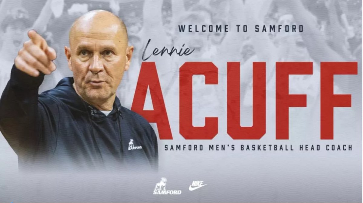 Cooper and I had the chance to speak with Coach Acuff today. Our family is thrilled for Cooper to play for him and his staff. I’m looking forward to investing in his teams and being part of the bright future of Samford basketball.