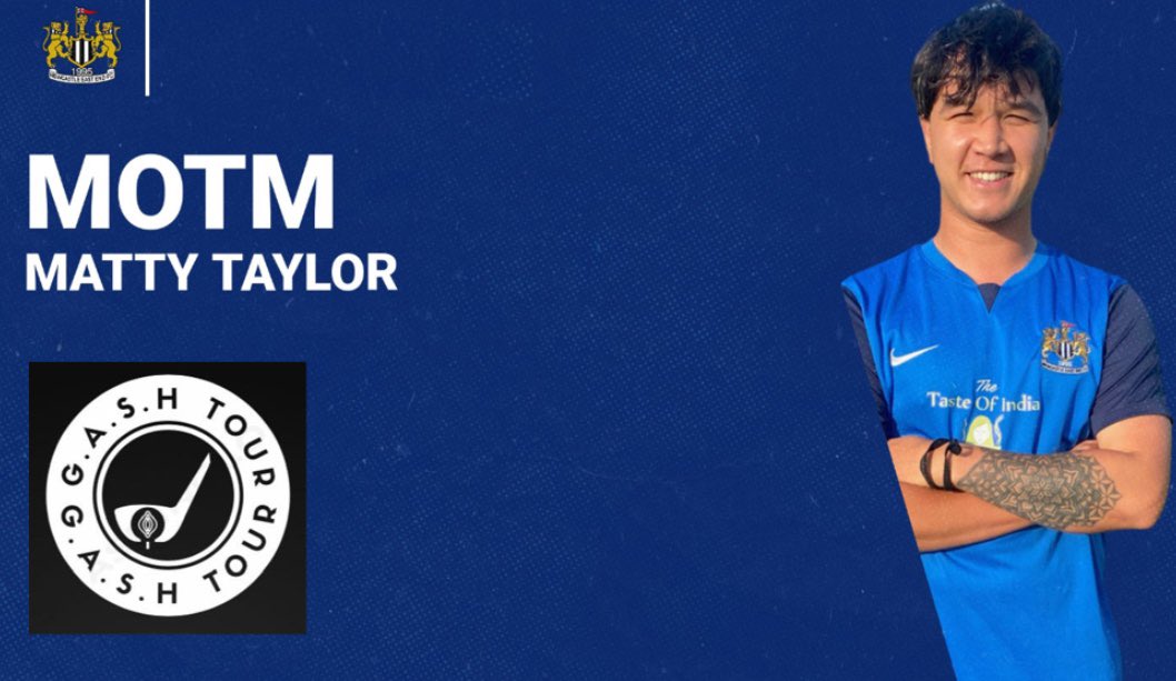 🔵 MAN OF THE MATCH 🔵

Tonight’s man of the match is <a href="/Matthew_Taylorr/">Matthew Taylor</a> 

Top drawer at full back tonight, solid defending and distributed the ball well in attack.

Well done Tayls 💪