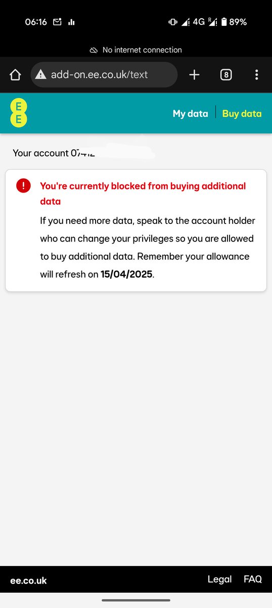 BKben98's tweet photo. @EE Where exactly in the app can I change to the new Zone 1 roaming? Im currently in Australia, have been left with no data, and can't find the option to change the zone anywhere. &amp; yes I have roaming inclusive extra

Not sure if this is the right spot but I am the account holder https://t.co/qmd79K8BgI