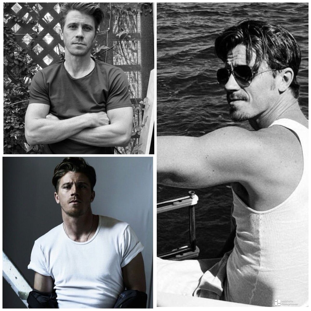 BlueFlamingos7's tweet photo. #whiteshirtwednesday #garretthedlund #whiteT 
#tulsaking #mitchkeller #dirtmusic #mudland #desperationroad #triplefrontier #hotbody 🔥 https://t.co/vPGoZFN2TQ