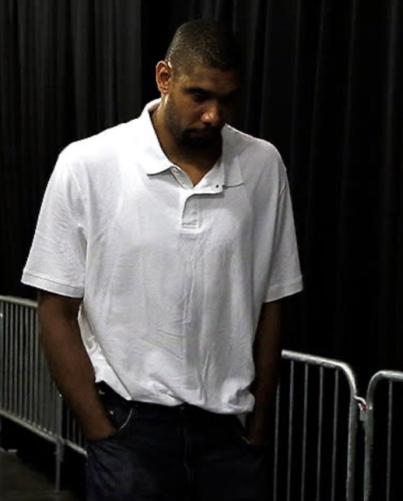“The time when there is no one there to feel sorry for you or to cheer for you is when a player is made.” - Tim Duncan