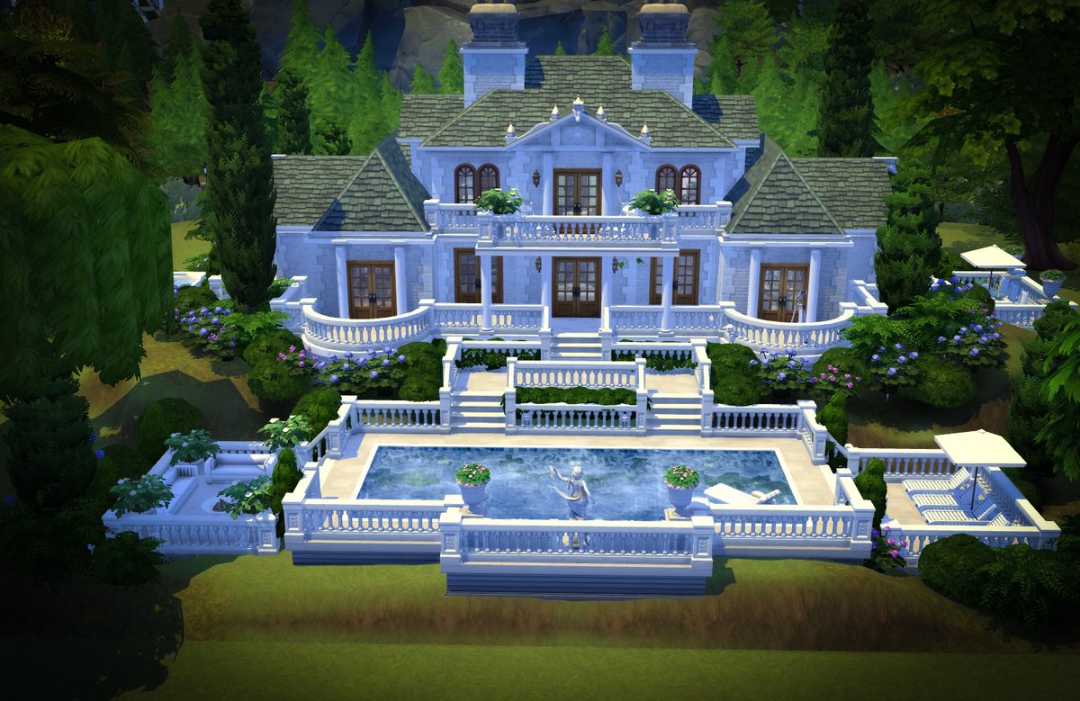 asimialex's tweet image. Some interior shots of my latest build Cascade Villa:
The kitchen and the living room
#TheSims #TheSims4 #ShowUsYourBuilds @TheSimmersSquad