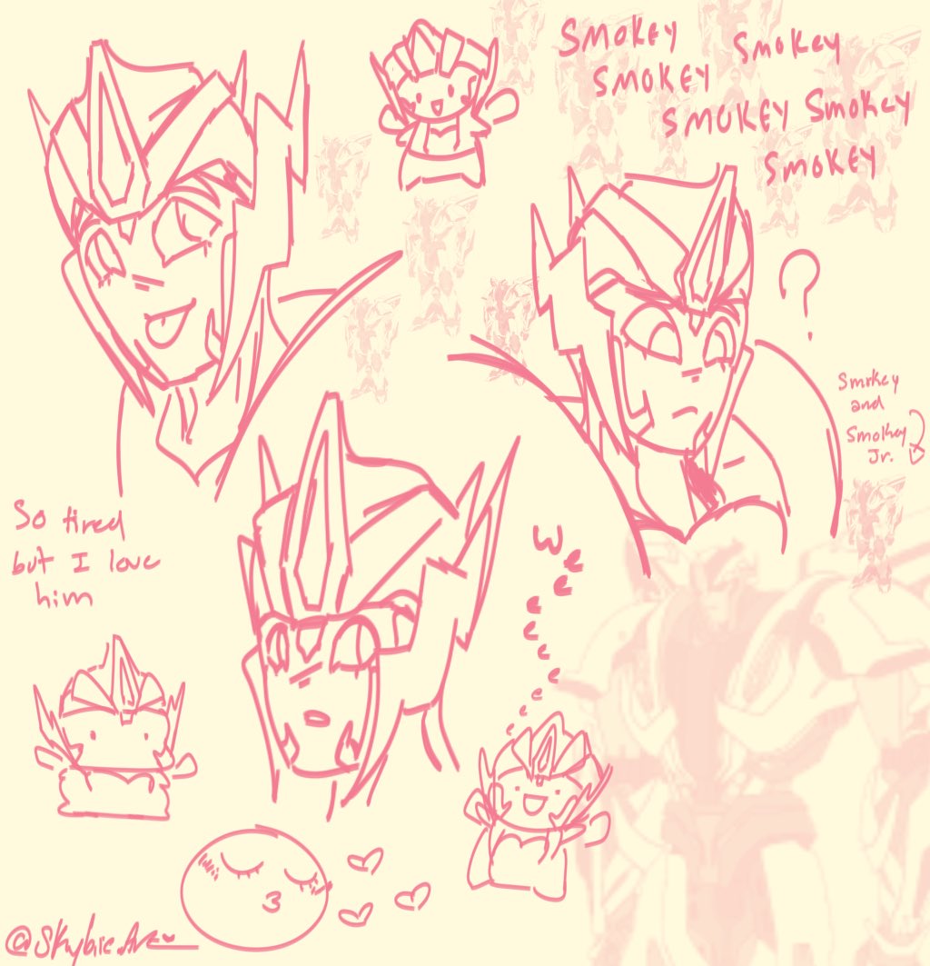 skybiie_art's tweet photo. Smokescreen art days 64-66
The second one was a bg I made with using just his blue color pallet!!
-
#transformersprime #tfp #fanart #transformersprimesmokescreen https://t.co/YhwBQkglYf