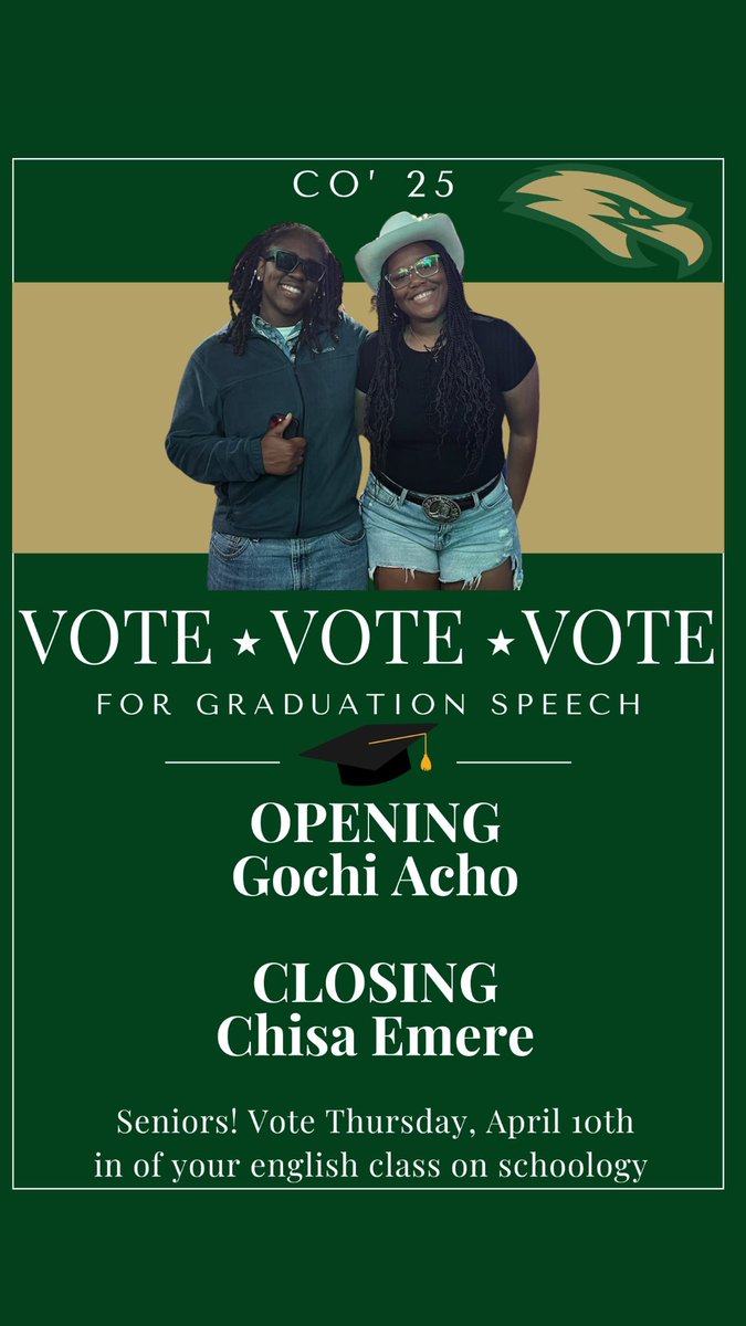 Cy-Falls Girls Basketball (@cyfallsgbb) on Twitter photo Show some love and vote for our seniors Chisa and Gochi!! <a href="/cyfallshs/">Cypress Falls HS</a> <a href="/CFISDAthletics/">CFISDAthletics</a> Show some love and vote for our seniors Chisa and Gochi!! <a href="/cyfallshs/">Cypress Falls HS</a> <a href="/CFISDAthletics/">CFISDAthletics</a>