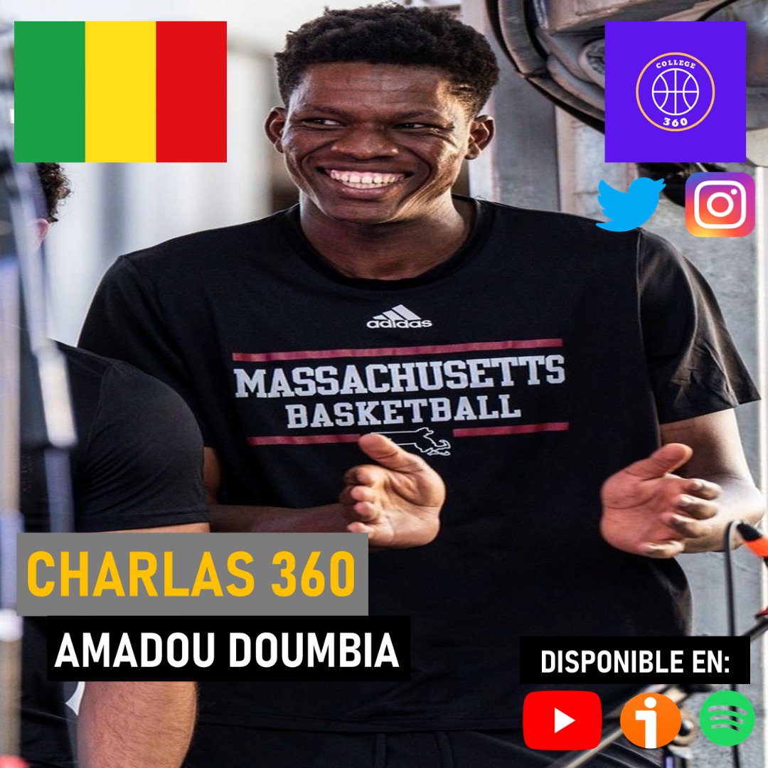 🚨 CHARLAS 360 🚨

Nos visita al canal Amadou Doumbia <a href="/amadoud76247607/">amadou doumbia</a> jugador de Mali con pasado en equipos españoles como Real Madrid y Zentro Basket que ha jugado su primera temporada en la NCAA con la unviersidad de Umass

📺 youtube.com/watch?v=NqDkf8…
📻 go.ivoox.com/rf/144554536