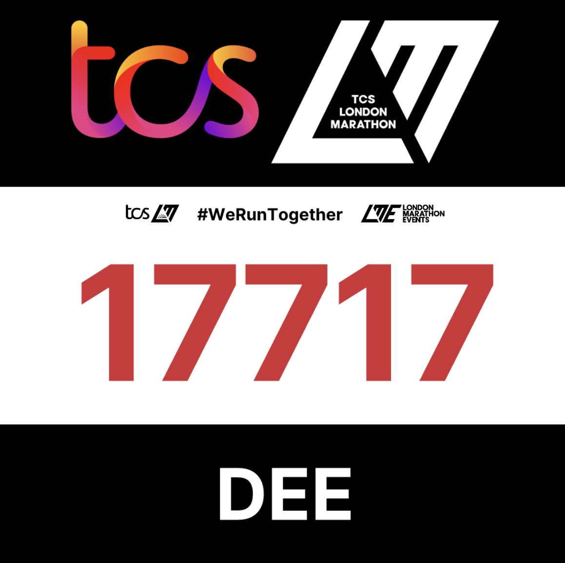 smallmightydee's tweet photo. Here we go @LondonMarathon for @CrohnsColitisUK it’s getting real https://t.co/Vzi6dUx8Mx